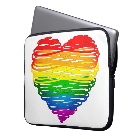 SlipperyJoe's stolze, in der Form eines Knoblauchs Laptopschutzhülle (Vorderseite Links)