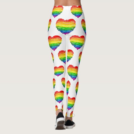 SlipperyJoe's stolze, in der Form eines Knoblauchs Leggings (Rückseite)