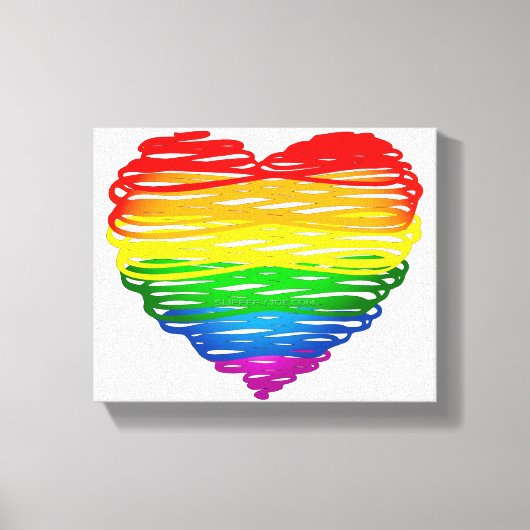 SlipperyJoe's stolze, in der Form eines Knoblauchs Leinwanddruck (Vorderseite)