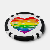 SlipperyJoe's stolze, in der Form eines Knoblauchs Pokerchips (Einzeln)