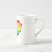 SlipperyJoe's stolze, in der Form eines Knoblauchs Porzellantasse (Rechts)