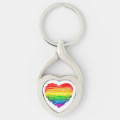 SlipperyJoe's stolze, in der Form eines Knoblauchs Schlüsselanhänger (Vorderseite)