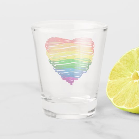 SlipperyJoe's stolze, in der Form eines Knoblauchs Schnapsglas (Rückseite)