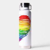 SlipperyJoe's stolze, in der Form eines Knoblauchs Trinkflasche (Rückseite)