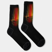 SlipperyJoe's Tanzperformance zum Feiern von Pride Socken (Rechts)