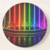 SlipperyJoe's Tanzperformance zum Pride-Jubiläum  Getränkeuntersetzer (Vorne)