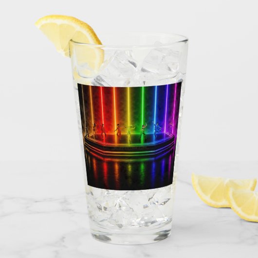 SlipperyJoe's Tanzperformance zum Pride-Jubiläum Glas (Vorderseite Ice)
