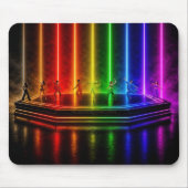 SlipperyJoe's Tanzperformance zum Pride-Jubiläum Mousepad (Vorne)
