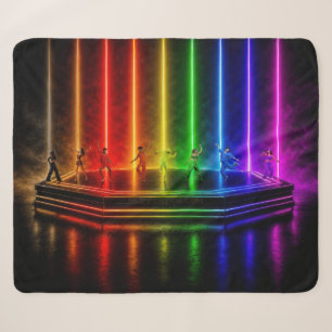 SlipperyJoe's Tanzperformance zum Pride-Jubiläum Sherpadecke
