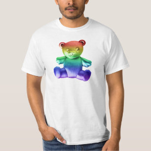 SlipperyJoe's Teddybär aus gebürstetem Metall, san T-Shirt