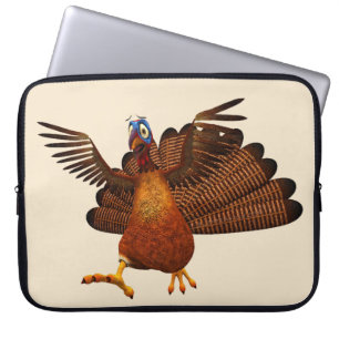 SlipperyJoe's Thanksgiving-Gackern verantwortungsb Laptopschutzhülle