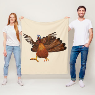SlipperyJoe's Thanksgiving-Geknatter verantwortung Fleecedecke