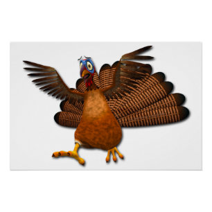 SlipperyJoe's Thanksgiving-Geknatter verantwortung Poster