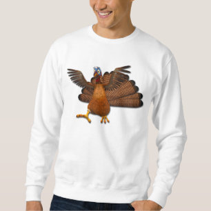 SlipperyJoe's Thanksgiving-Geknatter verantwortung Sweatshirt