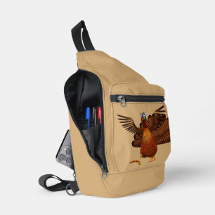 SlipperyJoe's Thanksgiving-Gurgeln verantwortungsv Crossbody Bag