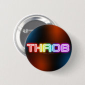 SlipperyJoe's throb Regenbogenförmige Gradientendi Button (Vorne & Hinten)