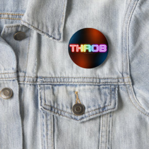 SlipperyJoe's throb Regenbogenförmige Gradientendi Button