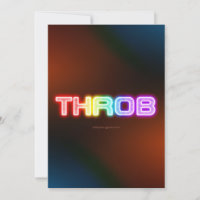 SlipperyJoe's throb Regenbogenförmige Gradientendi