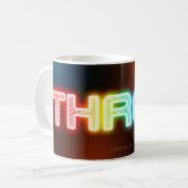 SlipperyJoe's throb Regenbogenförmige Gradientendi Kaffeetasse (Vorderseite Links)