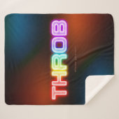 SlipperyJoe's throb Regenbogenförmige Gradientendi Sherpadecke (Vorderseite (Horizontal))