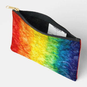 SlipperyJoe's tie-gefärbte Flagge Regenbogen in et Zubehörtasche