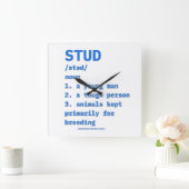 SlipperyJoe's Tierwörterbuch zur Definition von St Quadratische Wanduhr (Zuhause)