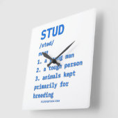 SlipperyJoe's Tierwörterbuch zur Definition von St Quadratische Wanduhr (Winkel)