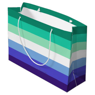 SlipperyJoes trans-inclusive Schwulenflaggen-Palet Große Geschenktüte