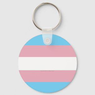 SlipperyJoe's Transgender-Stolzflagge Diversitäts- Schlüsselanhänger