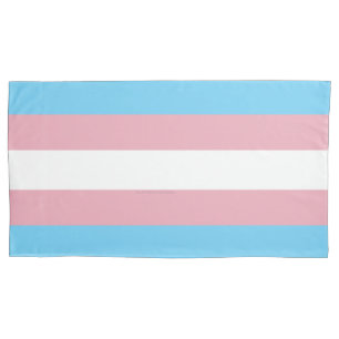 SlipperyJoe's Transgender-Stolzflagge Sichtbarkeit Kissenbezug