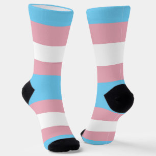 SlipperyJoe's Transgender-Stolzflagge Sichtbarkeit Socken