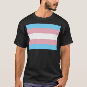 SlipperyJoe's Transgender-Stolzflagge Sichtbarkeit T-Shirt