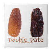 SlipperyJoe's Two Dates Double Date lustiges Shriv Fliese (Vorderseite)