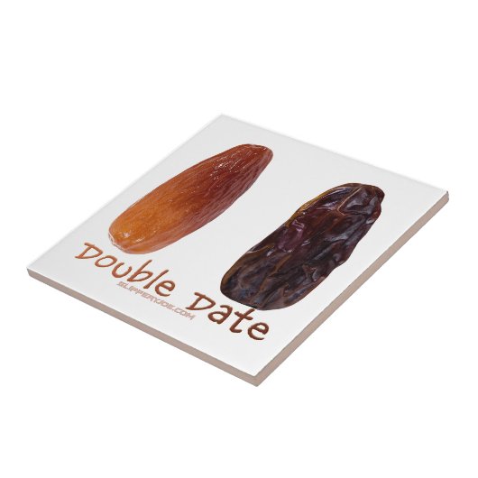 SlipperyJoe's Two Dates Double Date lustiges Shriv Fliese (Seite)