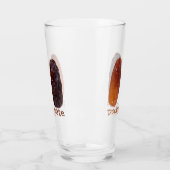SlipperyJoe's Two Dates Double Date lustiges Shriv Glas (Links)