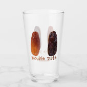 SlipperyJoe's Two Dates Double Date lustiges Shriv Glas (Vorderseite)