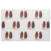 SlipperyJoe's Two Dates Double Date lustiges Shriv Stoff (Fat Quarter (45,7 x 55,9 cm))