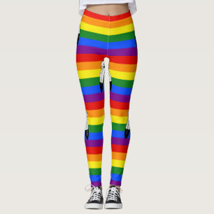 SlipperyJoe's Two-Spirit-Stolzflagge Indigene Symb Leggings