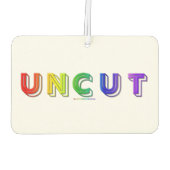 SlipperyJoe's unausgegorene, lebendige Regenbogenf Autolufterfrischer (Rückseite)