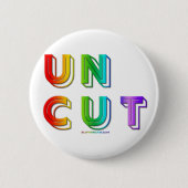 SlipperyJoe's unausgegorene, lebendige Regenbogenf Button (Vorderseite)