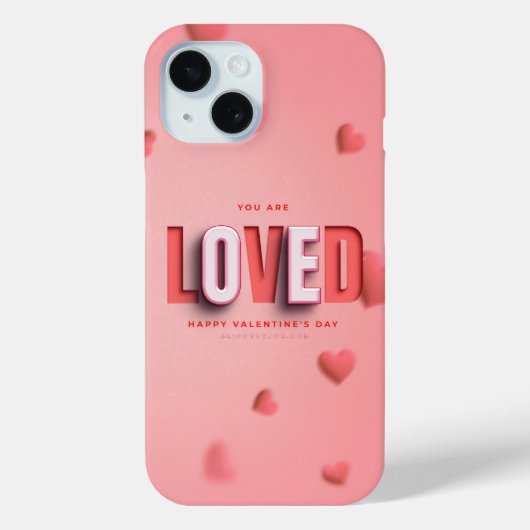 SlipperyJoe's Valentinstag-Geschenke romantischer Case-Mate iPhone Hülle (Rückseite)