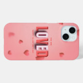 SlipperyJoe's Valentinstag-Geschenke romantischer Case-Mate iPhone Hülle (Rückseite (Horizontal))