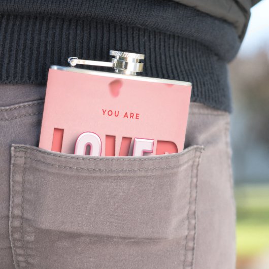 SlipperyJoe's Valentinstag-Geschenke romantischer Flachmann (Beispiel)
