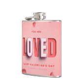 SlipperyJoe's Valentinstag-Geschenke romantischer Flachmann (Links)