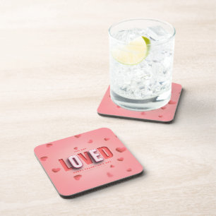SlipperyJoe's Valentinstag-Geschenke romantischer Getränkeuntersetzer