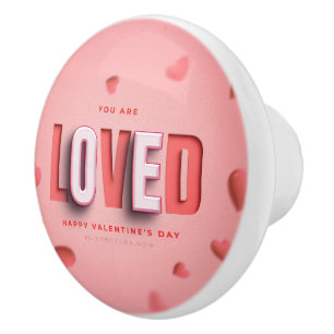 SlipperyJoe's Valentinstag-Geschenke romantischer Keramikknauf