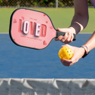 SlipperyJoe's Valentinstag-Geschenke romantischer  Pickleball Schläger