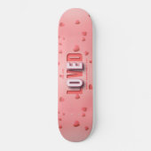 SlipperyJoe's Valentinstag-Geschenke romantischer Skateboard (Vorderseite)