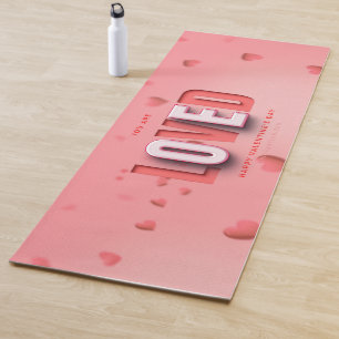 SlipperyJoe's Valentinstag-Geschenke romantischer Yogamatte