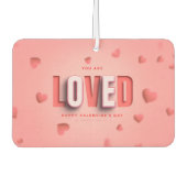 SlipperyJoe's Valentinstagsgeschenke romantischer Autolufterfrischer (Vorderseite)